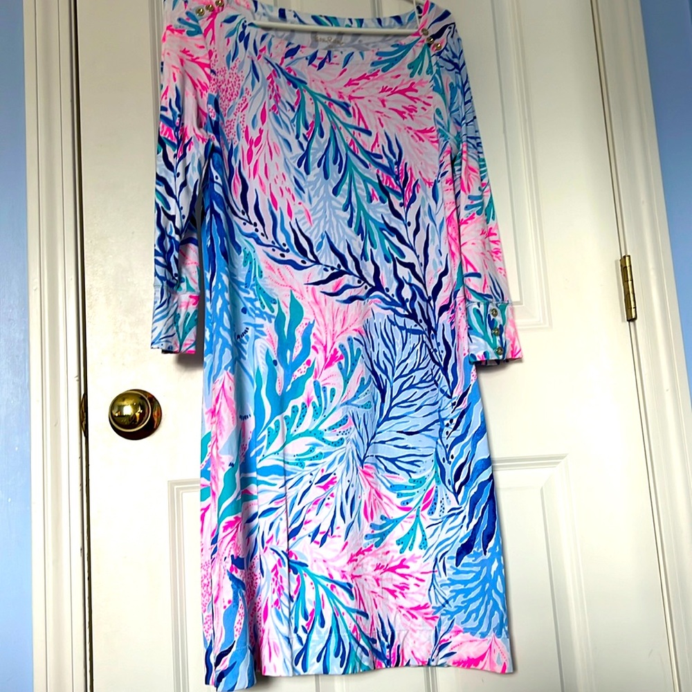 3/4 length sleeve Lilly Pulitzer dress